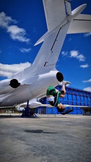 Слабо повторить? #спорт #сальто #чирлидинг