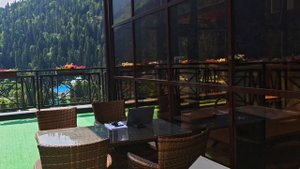 Домбай, апарт-отель "Вершина", бассейн, последний этаж. Мы в восторге !)