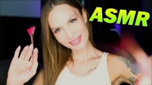 АСМР Mommy Amy Я накрашу твое ЛИЦО 😴 чистка триггера шепот тк тк тк для расслабления и для СНА
