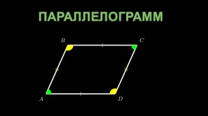 Геометрия 8 класс. Параллелограмм.