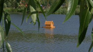 В Островцах завершили санитарную расчистку Баулинского пруда