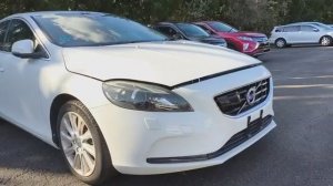 Наружный осмотр Volvo V40 в порту Майдзуру