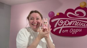 Лепим Лабубу  🤩 Трендовый декор для детского торта🎂
