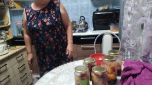 Компот на зиму из абрикосов и сливы👍