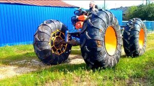 каракат на самодельных конусных дисках