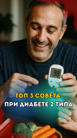 ТОП 3 СОВЕТА ПРИ ДИАБЕТЕ 2 ТИПА