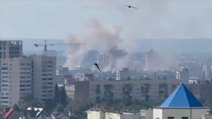 🔴Час назад Харьков принимал ещё одну стаю «Гераней». Движуха продолжается✌🇷🇺✌🔴