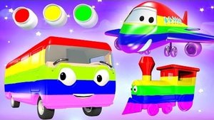 Играй и веселись, учи цвета с машинами - Finger Family и детские песенки