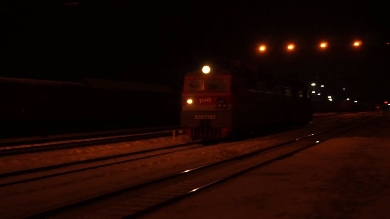 Электровоз ВЛ80С-192. "Батрак" резервом.