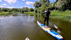 Сплав по Истре и тест SUP Molokai 14