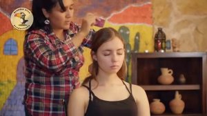 Esperanzas ASMR massage energy cleansing limpia soft whispering sounds for sleep relaxation