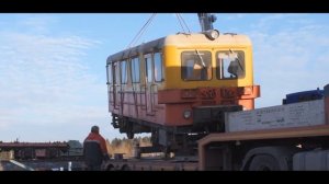 Автомотриса АС-1А на «Линии Сталина»