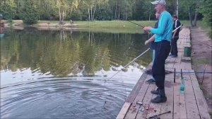 Утренний обзор с нижнего водоёма. Клёвое место, Лосиный остров.