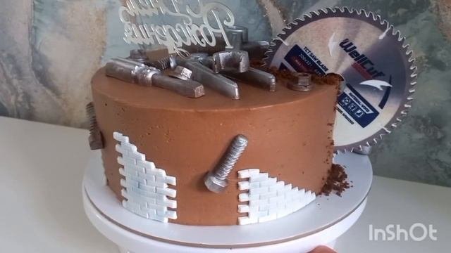 Торт для строителя.