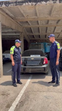 Давлат рақам белгисини ечиб ҳаракатланган ҳайдовчига чора кўрилди.