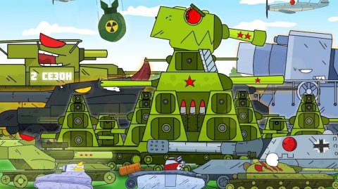 Все серии 2 сезона Стальные монстры, Мультики про танки (Gerand)