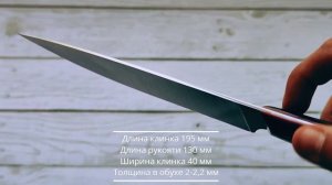 7500₽! 🔥 Обзор шеф-ножа из стали N-690 Bohler