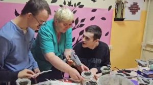 Декор посуды, панно. ГБССУ СО ГПВИ «Волгоградский ПНИ»