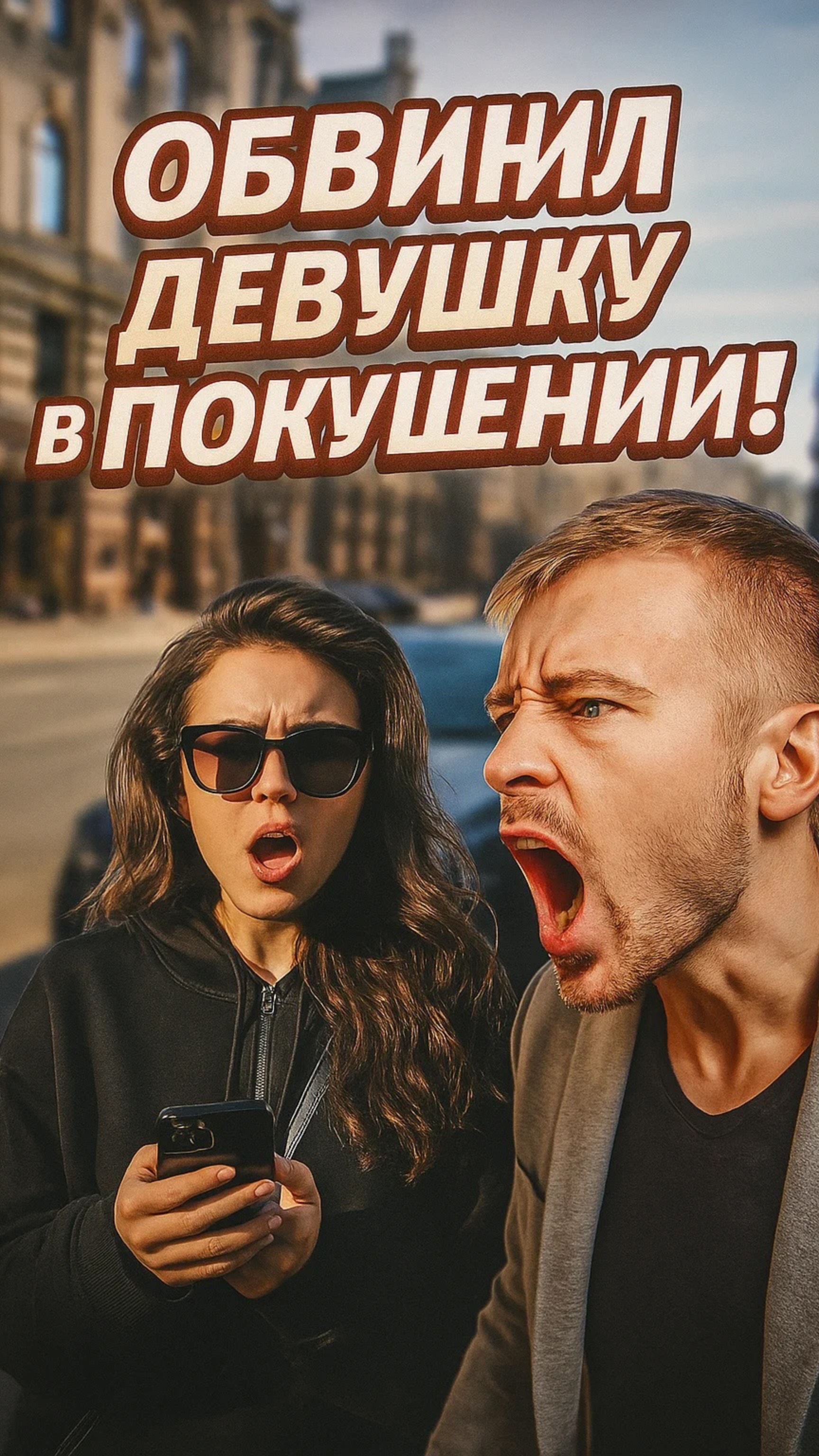 Обвинил девушку в покушении!