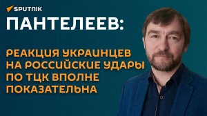 Пантелеев: реакция украинцев на российские удары по ТЦК вполне показательна