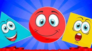 Учим фигуры и цвета для малышей - Обучающий мультик для детей