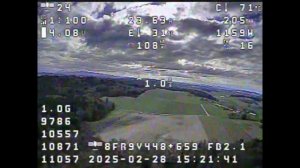 Рекорд скорости на квадрокоптере - 569км/ч.