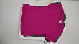 37573 Футболки м/ж сток без принта (базовые), 1пак, оптом