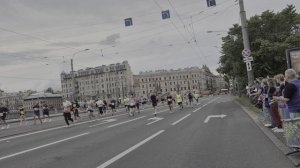 МАРАФОН БЕЛЫЕ НОЧИ В ПЕТЕРБУРГЕ. Трасса на Тучков мост (фр.5)