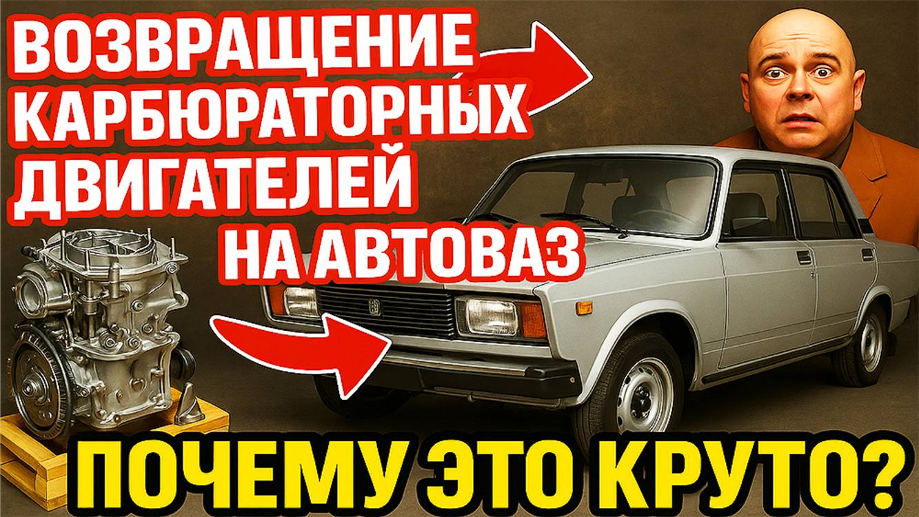 Карбюраторный ренессанс! Почему возврат старых двигателей на карбюраторе это правильно!?