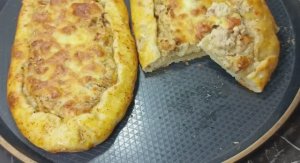 DeliciousCookingWithOxana закрытая пицца в турецком исполнении с курочкой