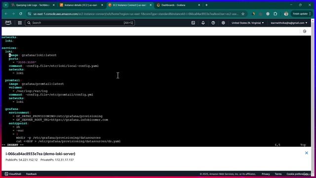 5 -Persisting Storage for Grafana & Loki