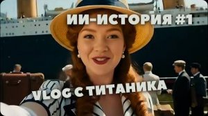 ВЛОГ С ТИТАНИКА ... (ИИ-ИСТОРИЯ) #1