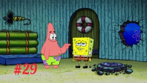 Губка Боб🔥 spongeBob👍 губка боб квадратные штаны😎 игры для детей🤘кулинарный поединок  #29