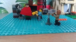 lego анимация парикмахер
