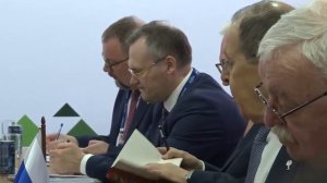С.В.Лавров и А.Аракчи «на полях» XVII саммита БРИКС, Рио-де-Жанейро, 6 июля 2025 года