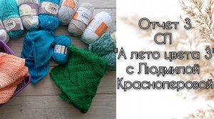 Отчет 3 СП "А лето цвета 3" с Людмилой Красноперовой. Участник 44