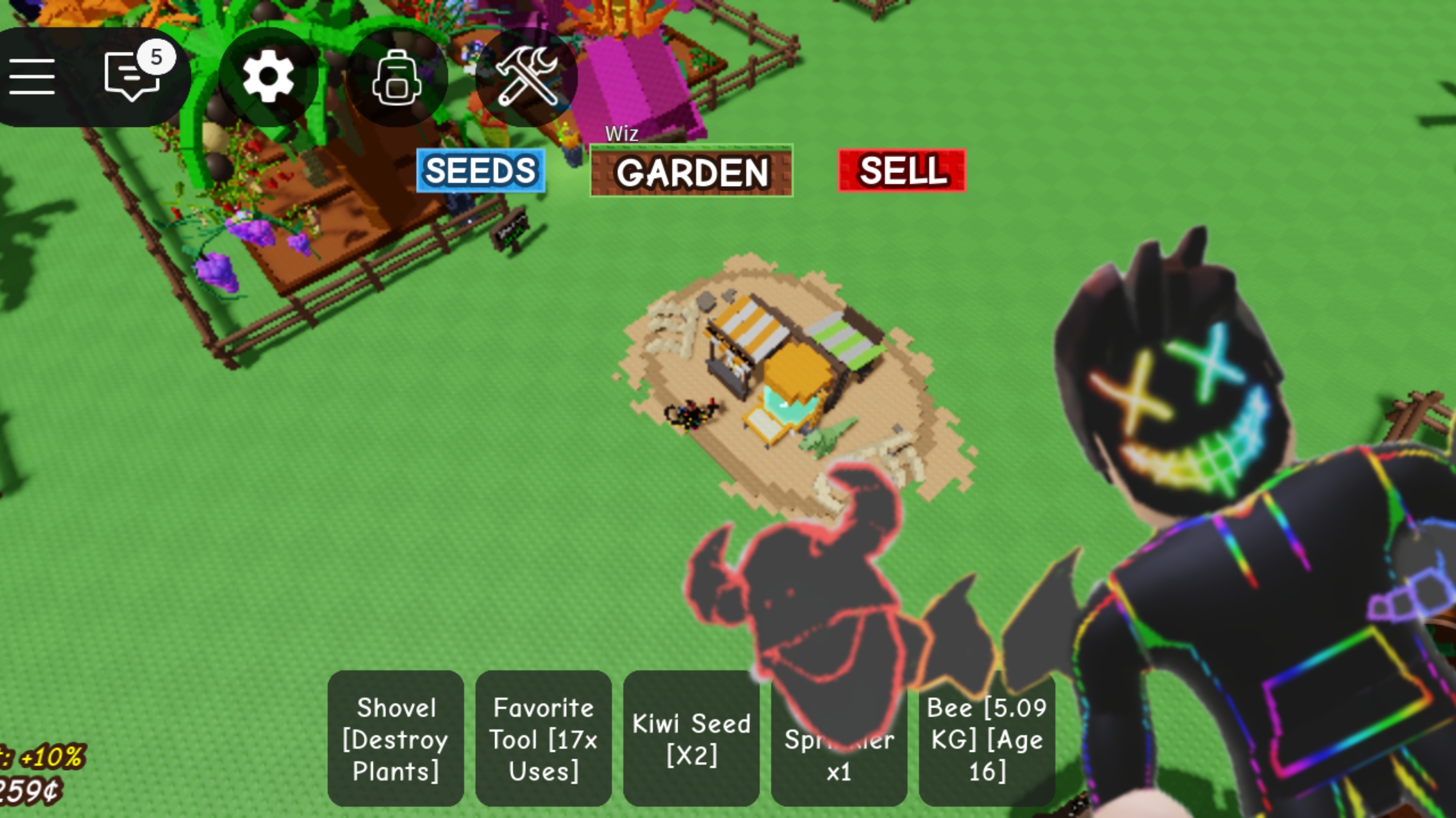 обновление в [🦖]Grow a garden🍅 смотреть онлайн