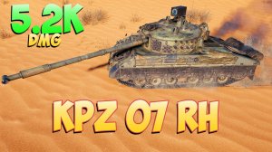 Kpz 07 RH • Дырокол! - 6 Фрагов 5.2K Урона • Мир Танков