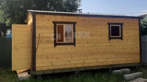 Баня из сухого бруса от СК "Бани". Истра, июль 2025