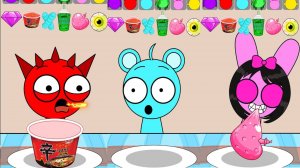 Спрунки ШОУ - Лучшие моменты| Sprunki мультфильм