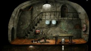 Часть 31 Прохождение игры Machinarium от Bak2ser Открываем левый замок, заключенные убегают