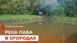 Река в огородах. ГОРЯЧАЯ ЛИНИЯ