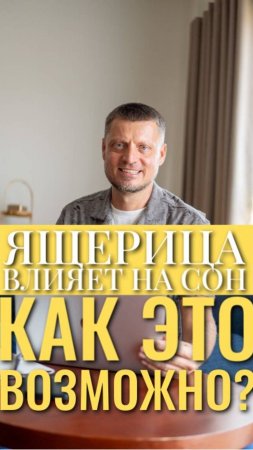 Ящерица влияет на сон. Как это возможно