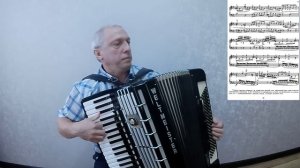 BACH Sinfonia c moll И.С.Бах Трёхголосная Инвенция до минор