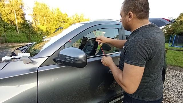 Плоские дефлекторы для Chery Tiggo 4 Pro