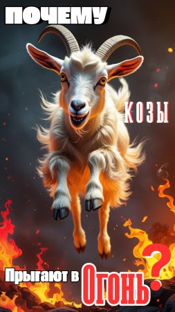Зачем козы лезут в огонь?🔥🔥.mp4