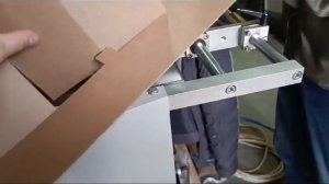 Пресс тиснения и высечки STERLING S-FOIL 80 - тест вырубки микрогофры на складе для клиента