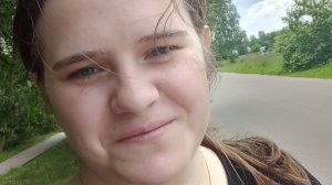 ☆Приветик солнышки ) ☆Пошла с  Зевсом на прогулку