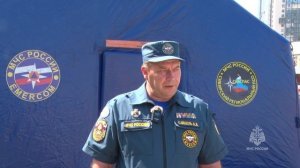 Открытие регионального чемпионата по троеборью спасателей в Красноярске