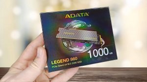 ADATA LEGEND 860 недорогой NVMe SSD формата M.2 с интерфейсом PCIe 4.0